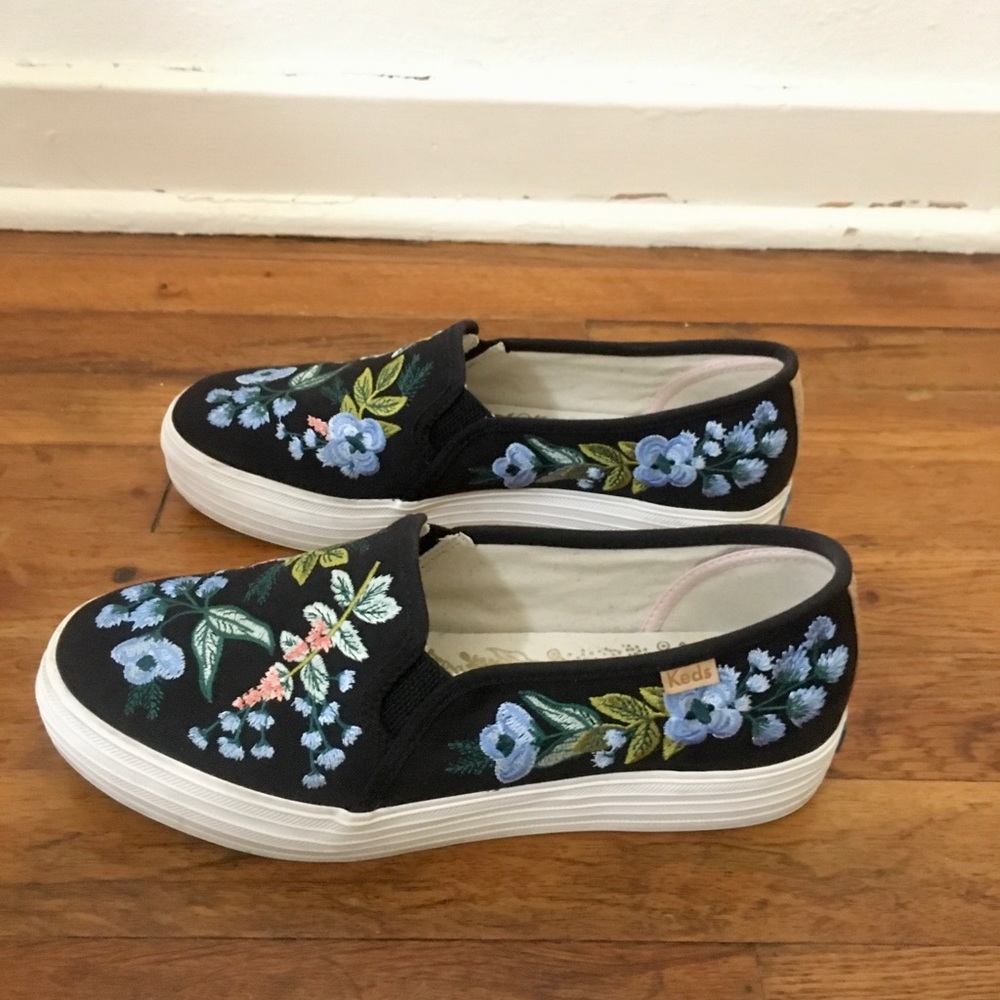 Keds Rifle Paper Triple Decker Platform Sneaker